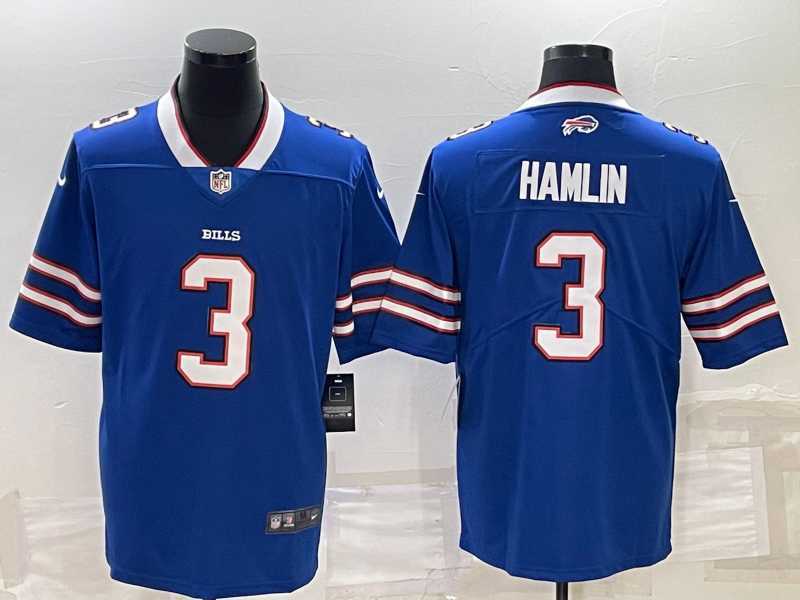 Men & Women & Youth Buffalo Bills #3 Damar Hamlin Blue Vapor Untouchable Limited Stitched Jersey->buffalo bills->NFL Jersey